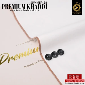 Premium Khaddi White Premium