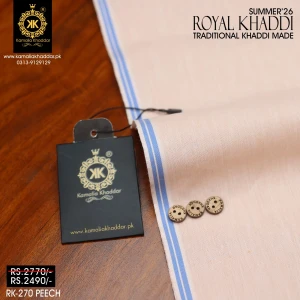 Royal Khaddi Summer –Royal Peech